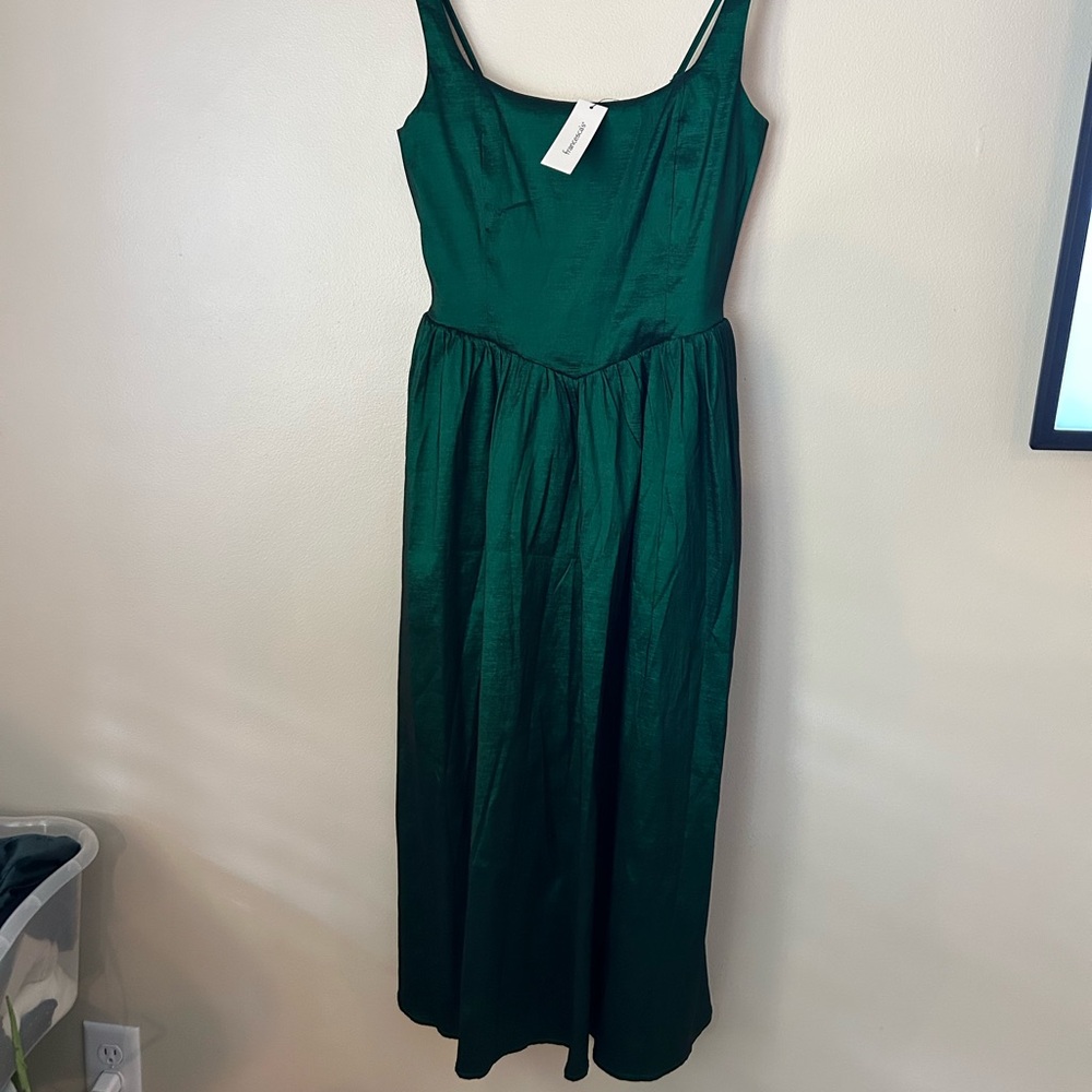 Francesca's Collections Green Dress